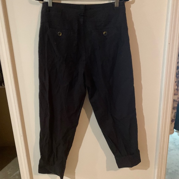 Anthropologie Tapered Side Stripe Pants - Picture 6 of 7
